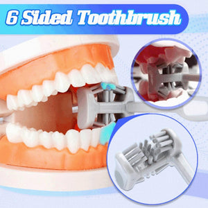 Six-Sided Toothbrush